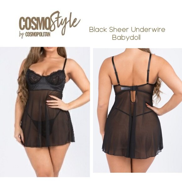 (3) Babydoll Lingrie Bundle 3x plus size (24-26) - Picture 4 of 6